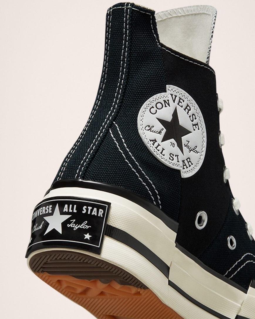 Tenisi Inalti Barbati Converse Chuck 70 Plus Negrii | RO LWGIN275